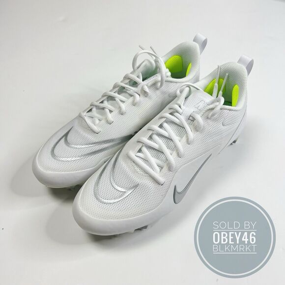 Nike Alpha Huarache 8 Pro White Metallic Silver CW4439-100 13 main image 6